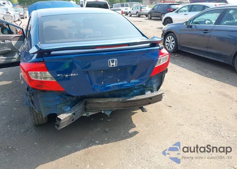 2012 Honda Civic Lx z USA, uszkodzony, nr VIN 19XFB2F56CE080919